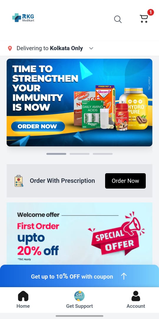 RKG Medkart — Online Pharmacy